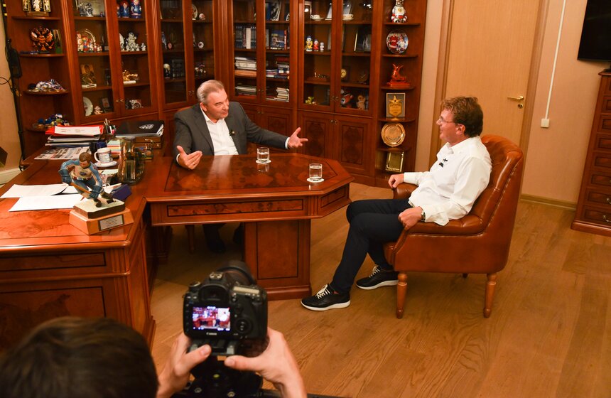 Прошли съемки программы "Важная персона"