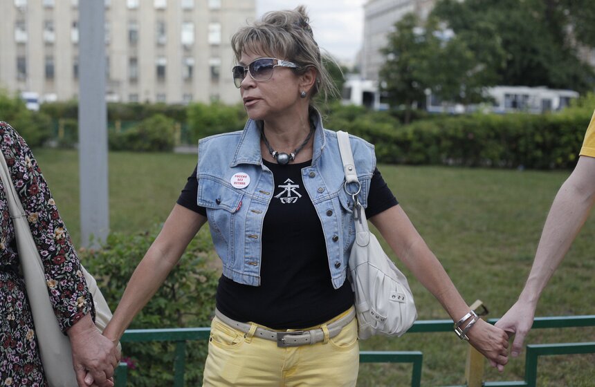 Акция оппозиции у здания Следственного комитета 25 фото