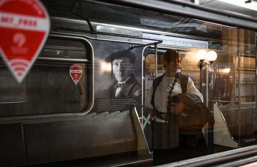 Поезд будет курсировать по Замоскворецкой линии до конца апреля