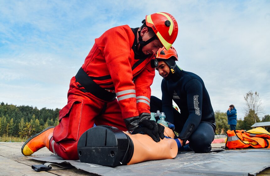 Охват в соревнованиях – 95 процентов всего личного состава Пожарно-спасательного центра Москвы