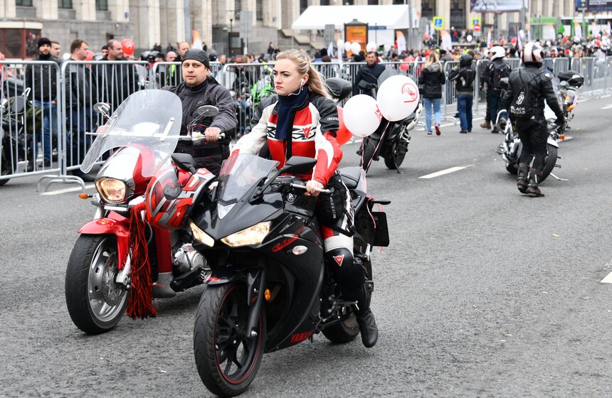 Из-за проведения мероприятия в центре Москвы было ограничено движение автотранспорта