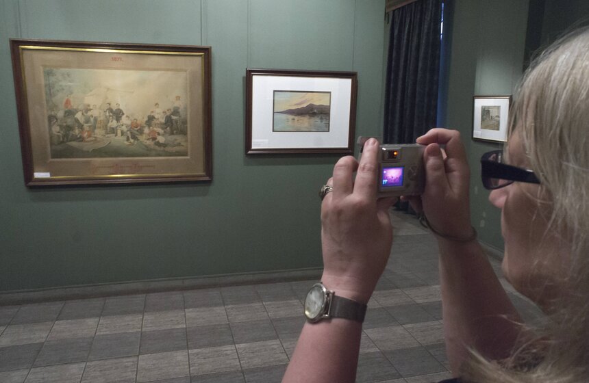 В Школе акварели Сергея Андрияки открылась новая выставка картин 10 фото