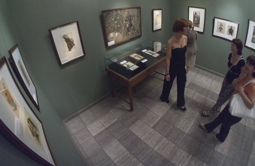 В Школе акварели Сергея Андрияки открылась новая выставка картин 9 фото