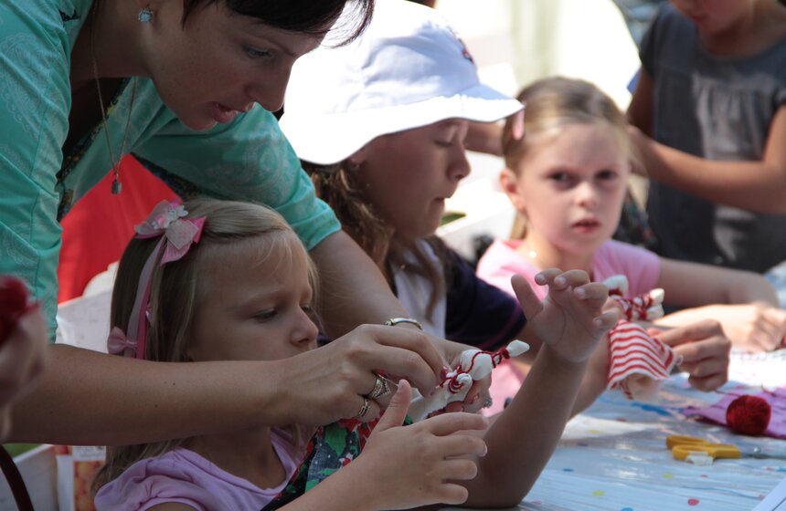 В кинотеатре "Полет" проходят мастер-классы "Коллажная техника" 5 фото