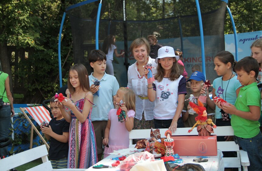 В кинотеатре "Полет" проходят мастер-классы "Коллажная техника" 14 фото