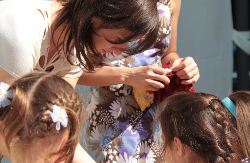 В кинотеатре "Полет" проходят мастер-классы "Коллажная техника" 11 фото