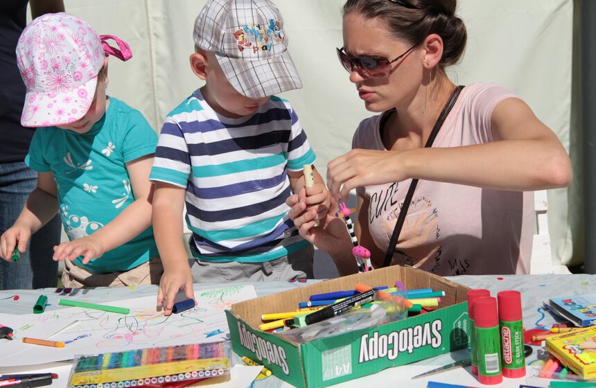 В кинотеатре "Полет" проходят мастер-классы "Коллажная техника" 13 фото