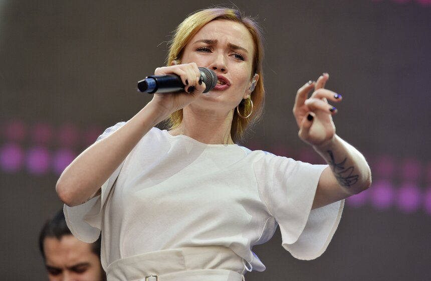 Музыкальная группа "Моя Мишель" порадовала зрителей своим зажигательным выступлением