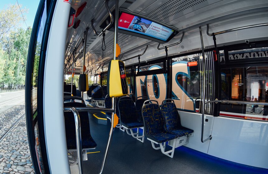 В 2019 году в городе будет уже 300 таких трамваев.