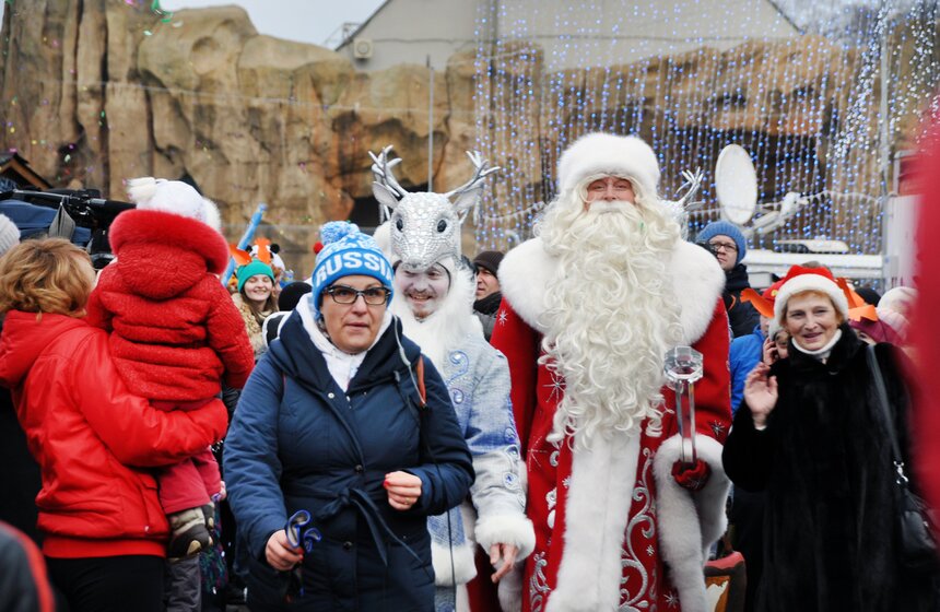 Главный Дед Мороз страны прибыл в Москву 8 фото