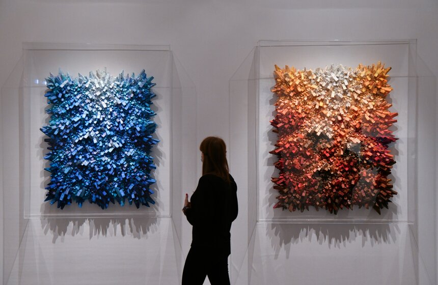 Выставка Кван Йонг Чана открылась в Московском музее современного искусства 8 фото