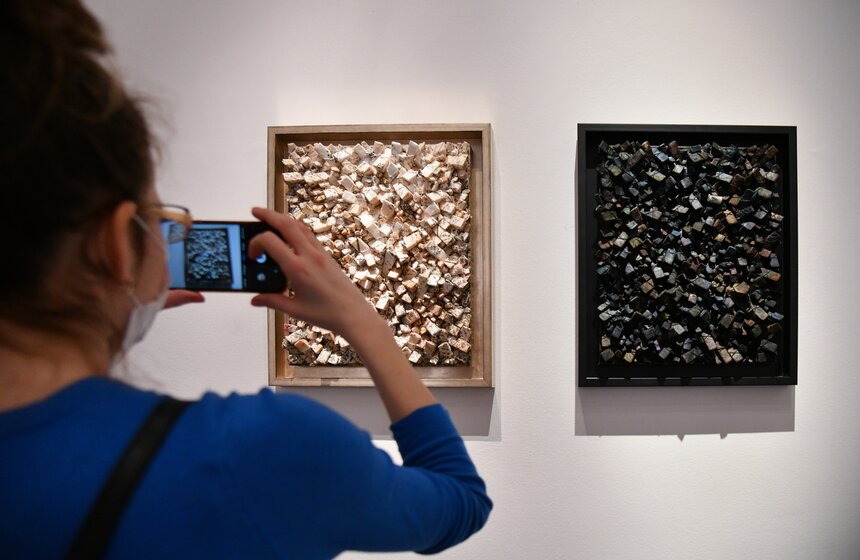 Выставка Кван Йонг Чана открылась в Московском музее современного искусства 19 фото