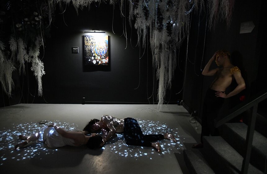 В Центре современного искусства МАРС состоялась премьера постановки "Переход" 7 фото