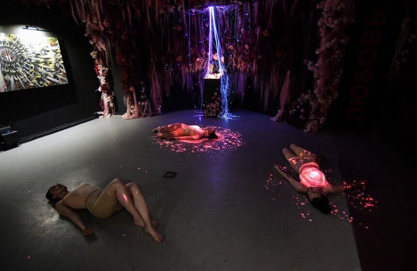 В Центре современного искусства МАРС состоялась премьера постановки "Переход" 5 фото