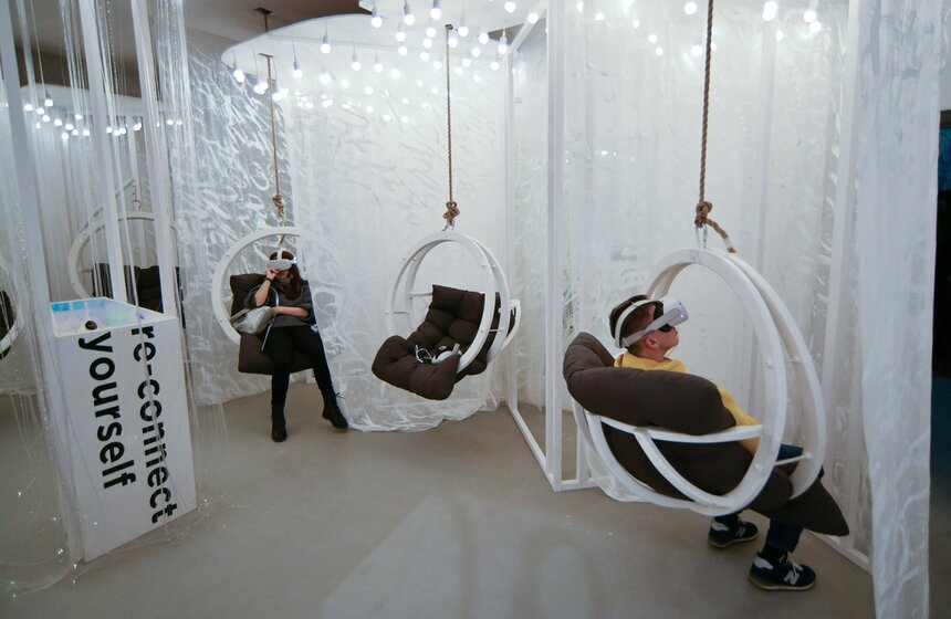 В Центре современного искусства МАРС состоялась премьера постановки "Переход" 19 фото