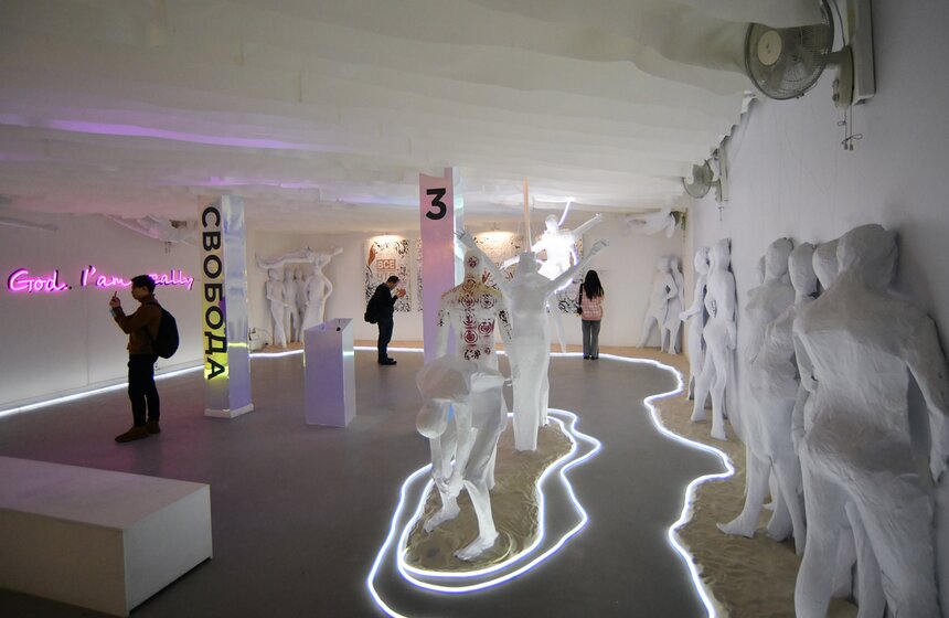 В Центре современного искусства МАРС состоялась премьера постановки "Переход" 2 фото