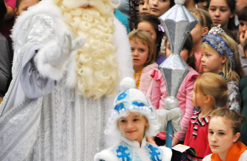 В Кремле проходят новогодние елки 5 фото