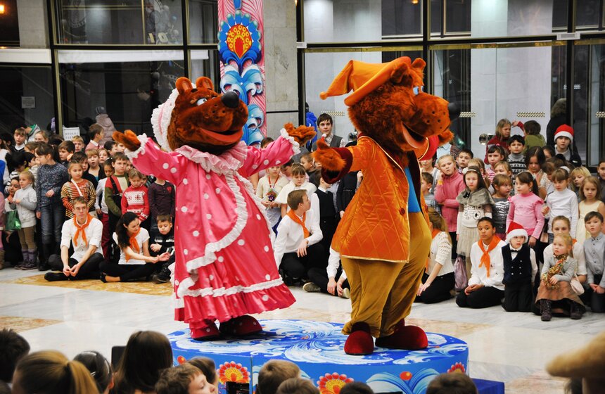 В Кремле проходят новогодние елки 3 фото