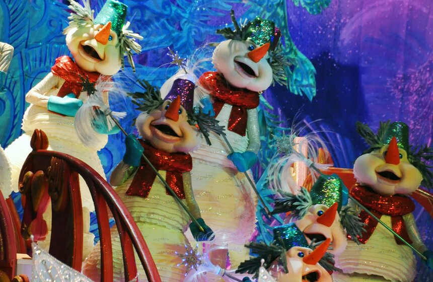 В Кремле проходят новогодние елки 8 фото