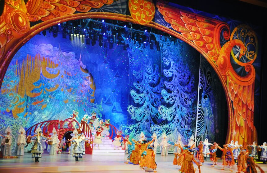 В Кремле проходят новогодние елки 7 фото