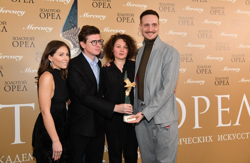 На Мосфильме вручили ХХ юбилейную премию "Золотой орел" 30 фото
