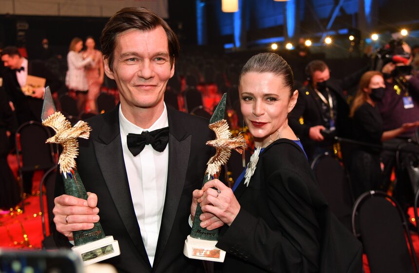 На Мосфильме вручили ХХ юбилейную премию "Золотой орел" 41 фото