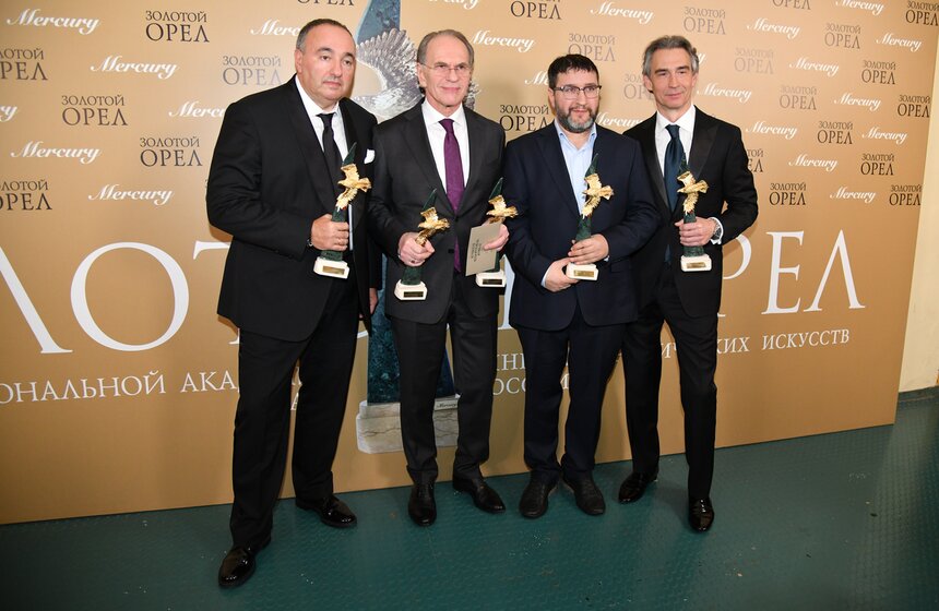 На Мосфильме вручили ХХ юбилейную премию "Золотой орел" 45 фото