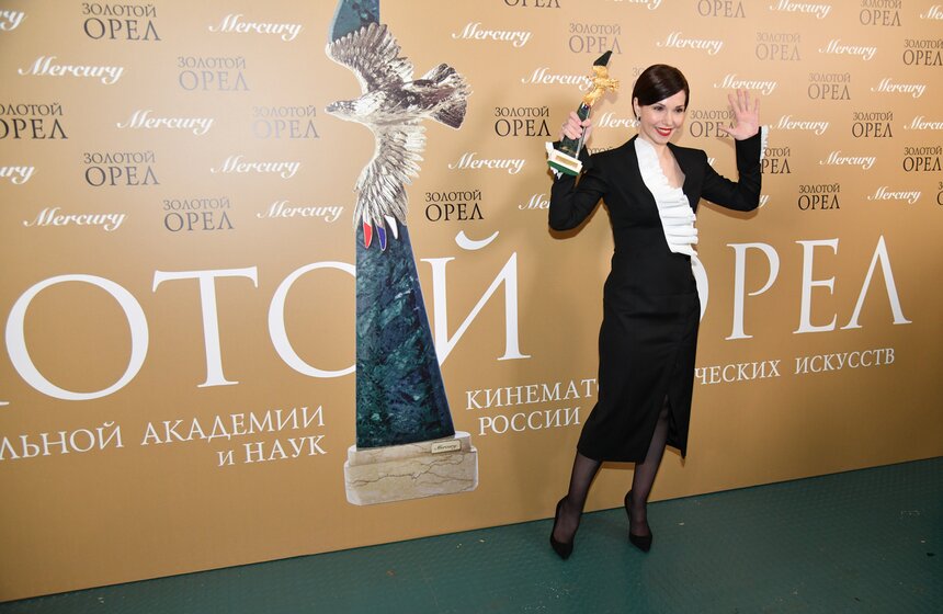 На Мосфильме вручили ХХ юбилейную премию "Золотой орел" 42 фото