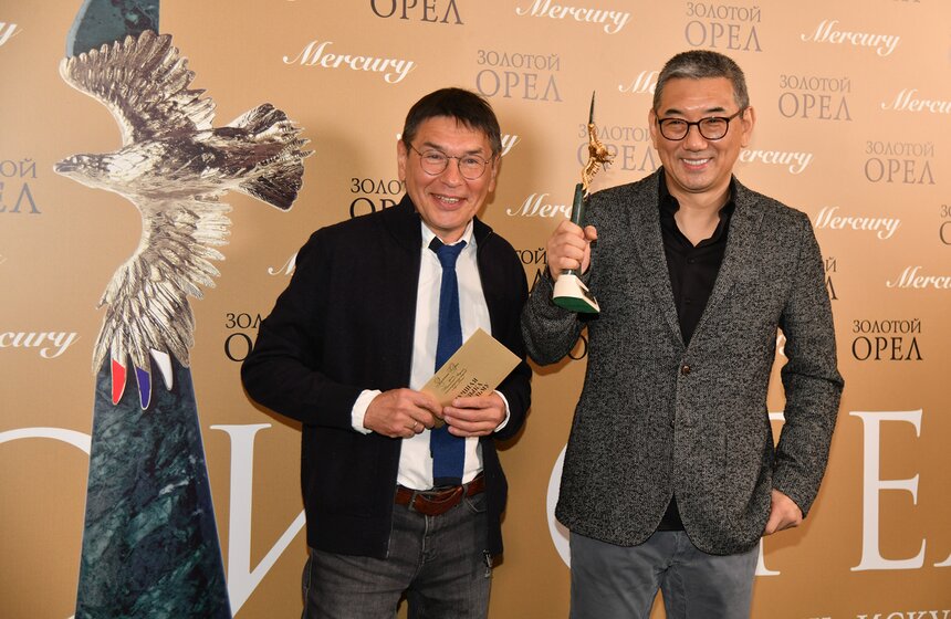 На Мосфильме вручили ХХ юбилейную премию "Золотой орел" 31 фото
