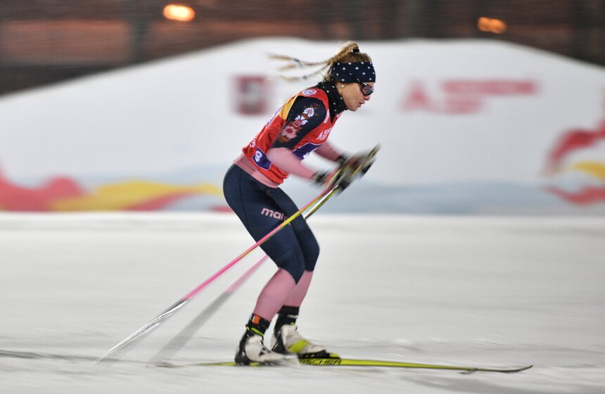 Соревнования по биатлону "Гонка звезд" прошли в Лужниках 11 фото