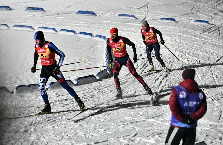 Соревнования по биатлону "Гонка звезд" прошли в Лужниках 20 фото