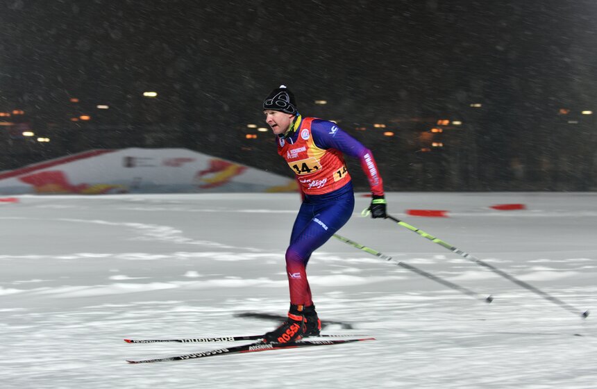 Соревнования по биатлону "Гонка звезд" прошли в Лужниках 16 фото