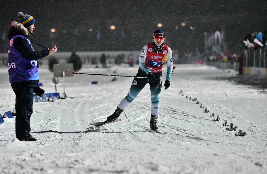 Соревнования по биатлону "Гонка звезд" прошли в Лужниках 26 фото