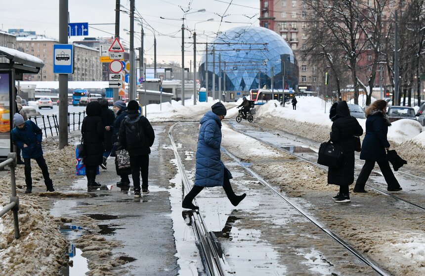 Москвичей предупредили об оттепели до конца недели 26 фото