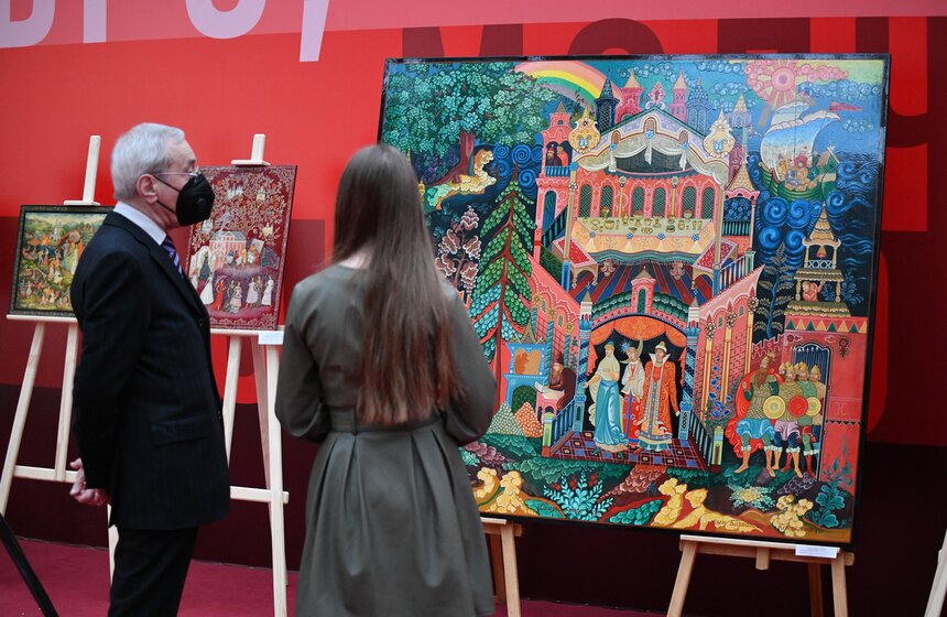 В Москве началась II Художественно-промышленная выставка-форум "Уникальная Россия" 13 фото