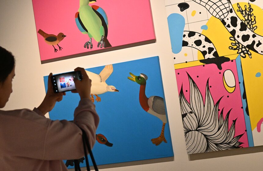 В "Зарядье" открылась обновленная экспозиция современного искусства 14 фото