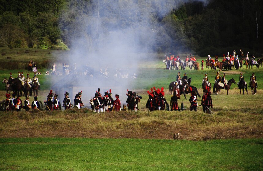 Реконструкция Бородинского сражения 20 фото