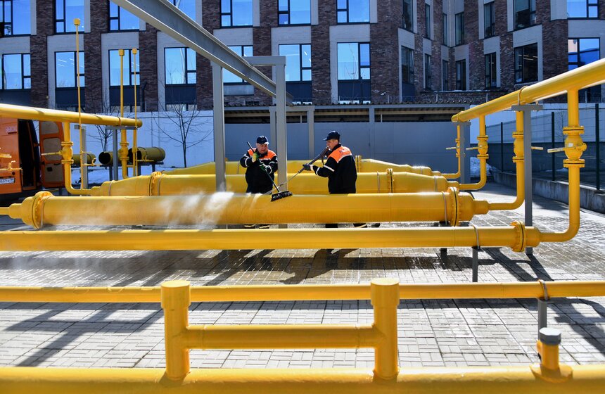 Головинскую газорегуляторную станцию промыли на севере Москвы 18 фото
