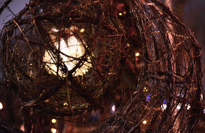 В парке Горького показали рождественскую сказку 6 фото