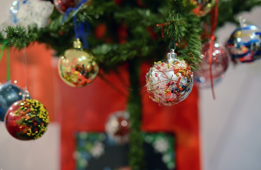 В парке Горького показали рождественскую сказку 17 фото