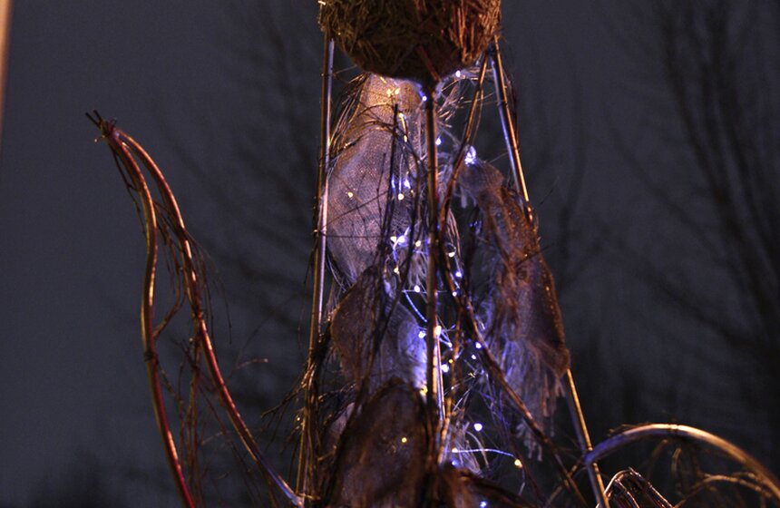 В парке Горького показали рождественскую сказку 12 фото