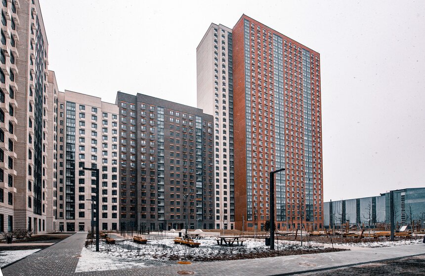 Собянин осмотрел первый переданный под заселение по реновации дом в районе Рязанский 17 фото