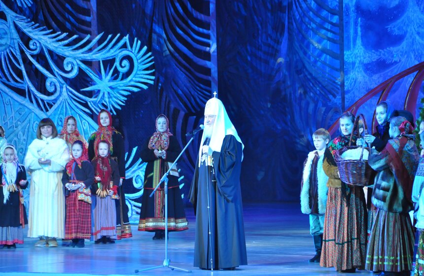 Патриаршая Рождественская елка состоялась в Кремлевском дворце 13 фото