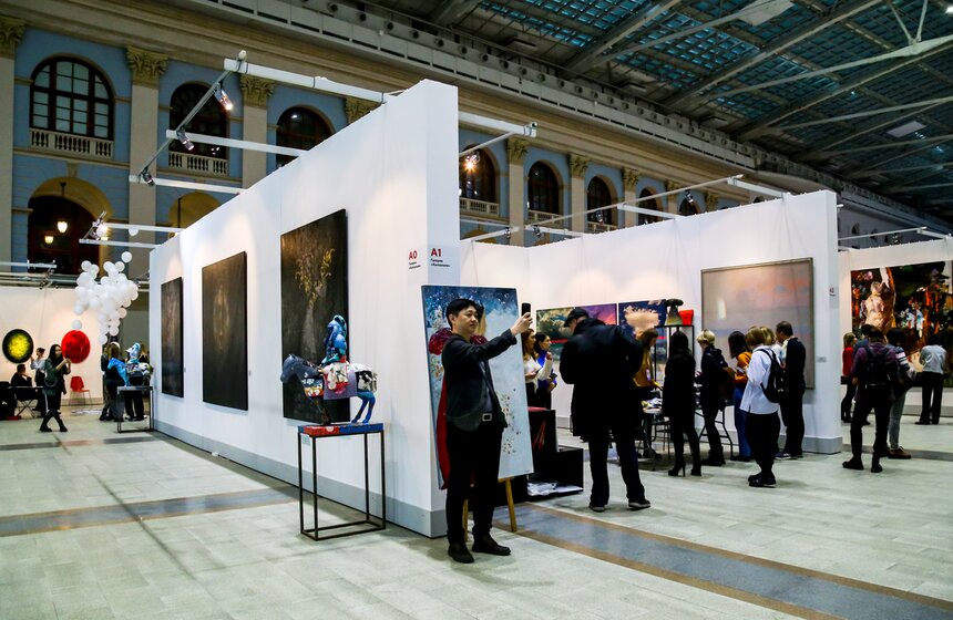 В Москве прошла ярмарка современного искусства Art Russia Fair 1 фото
