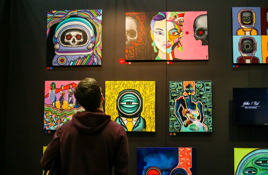 В Москве прошла ярмарка современного искусства Art Russia Fair 20 фото