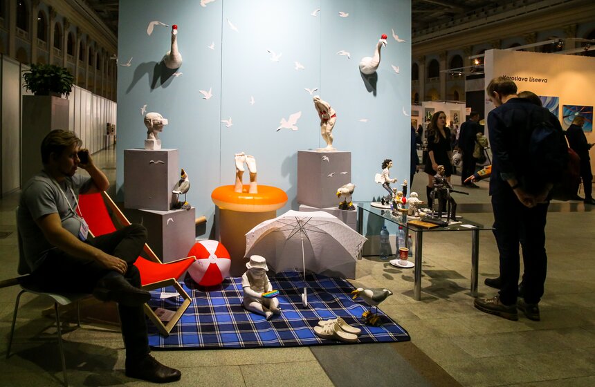В Москве прошла ярмарка современного искусства Art Russia Fair 26 фото