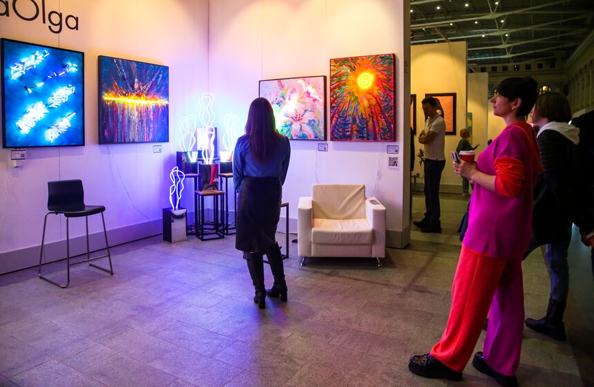 В Москве прошла ярмарка современного искусства Art Russia Fair 11 фото