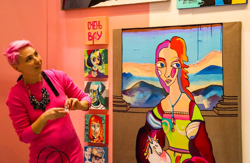 В Москве прошла ярмарка современного искусства Art Russia Fair 23 фото