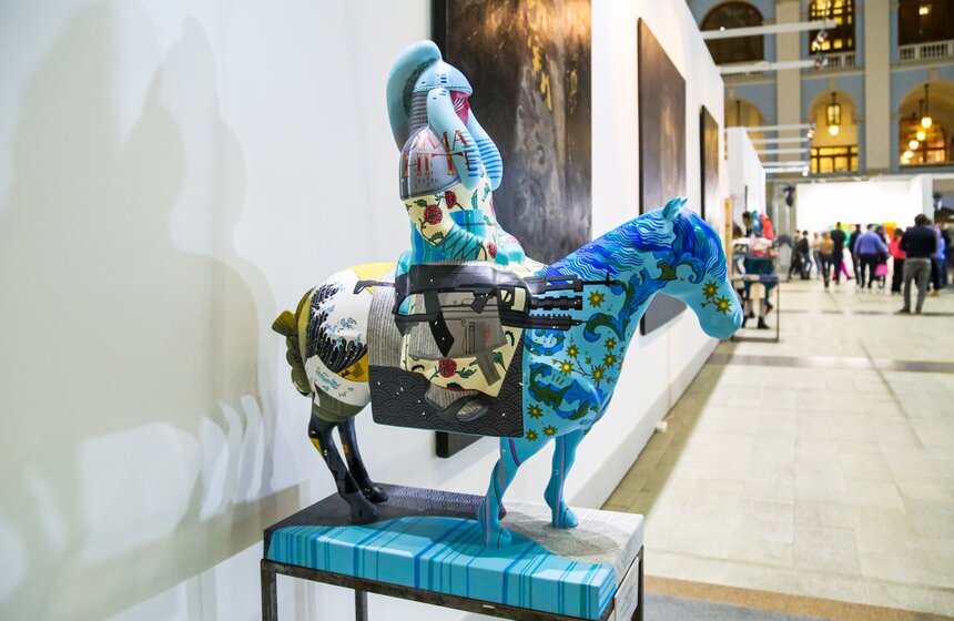 В Москве прошла ярмарка современного искусства Art Russia Fair 18 фото