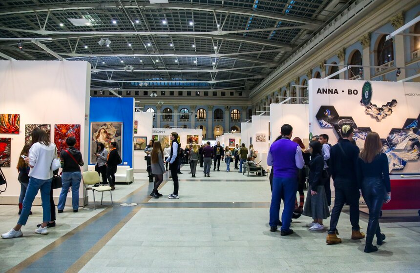 В Москве прошла ярмарка современного искусства Art Russia Fair 12 фото